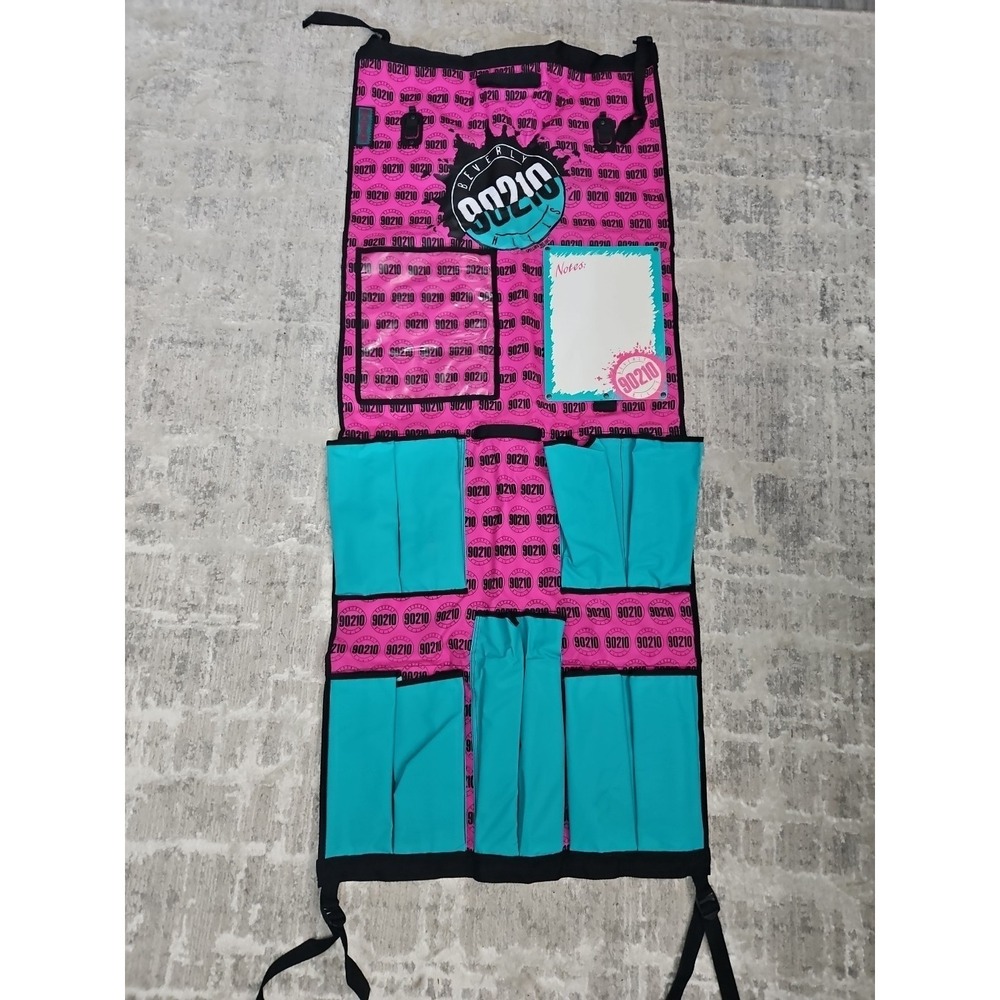 Vintage 1992 Beverly Hills 90210 Over The Door Room Organizer Door Gear